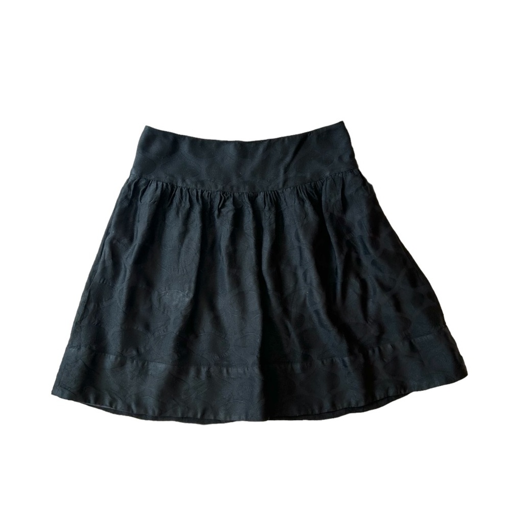Club Monaco Black A-Line Skirt